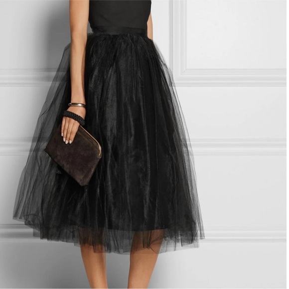 Elizabeth and James Black Formal Aneko Skirt - Picture 1 of 5